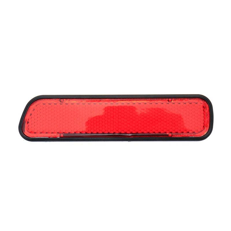 AUTUT Car Reflective Sticker Stick-On Red Warning Safety Reflector Strips Pack of 2 - Image 2